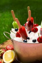Frozen Fruit Bars Photo
